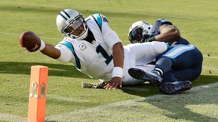 Newton leads unbeaten Panthers to 27-10 win over Titans