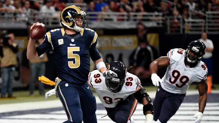 Rams replace QB Foles with Keenum for Ravens game