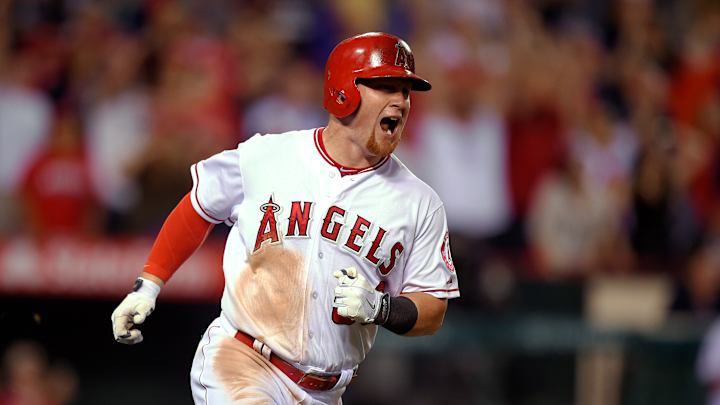 Trout, Calhoun HRs in 8th help Angels beat A's 5-4