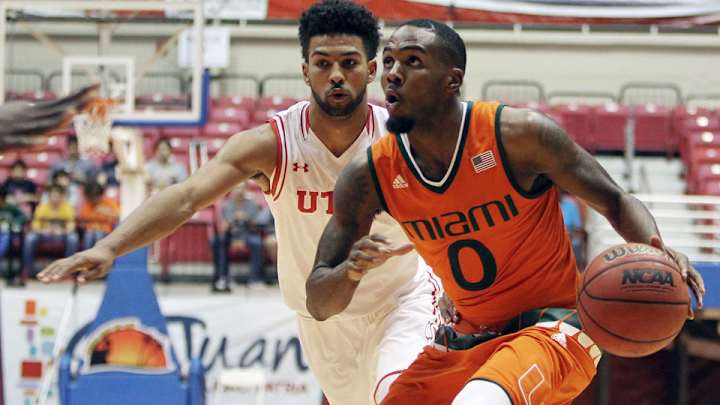Miami upsets No. 16 Utah 90-66 at Puerto Rico Tip-Off tournament