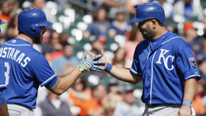 Kendrys Morales has 3 homers for Royals at Detroit