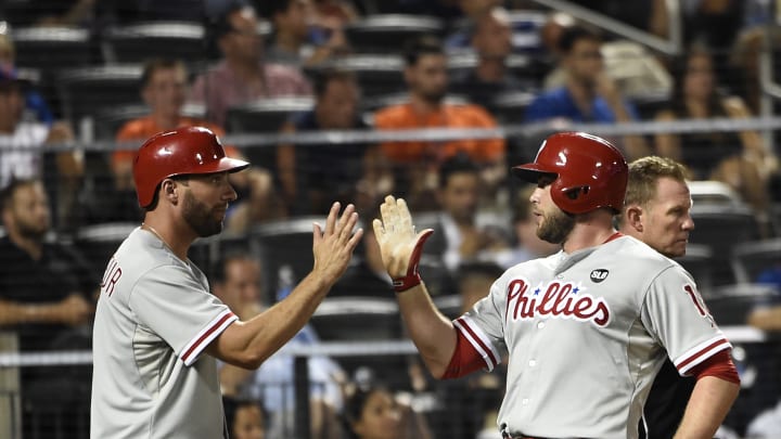 Ruf has 6 RBIs, Phils win 14-8 to end 10-game skid vs Mets