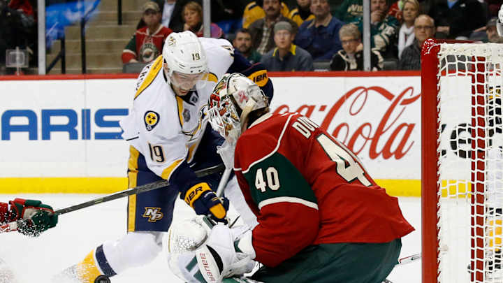 Dubnyk, Wild shut out Predators 4-0