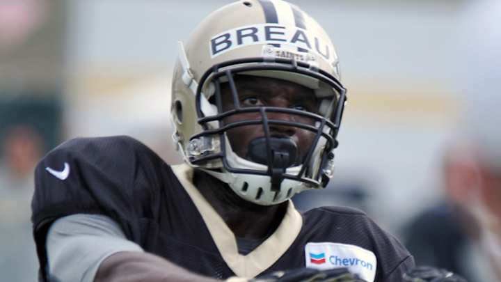 Saints' Breaux in line to complete 9-year mission Sunday