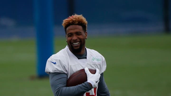 Watch: Odell Beckham Jr. brings the heat in charity softball game Watch: Odell Beckham Jr. brings the heat in charity softball game
