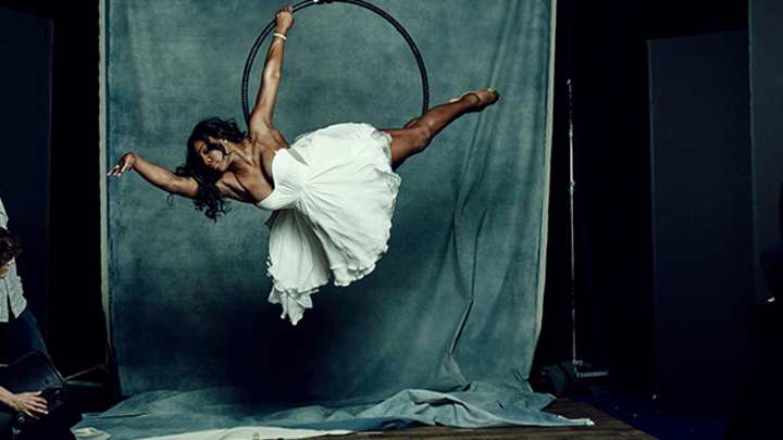 Behind the scenes: Serena Williams's Sportsperson of the Year photo shoot Behind the scenes: Serena Williams's Sportsperson of the Year photo shoot