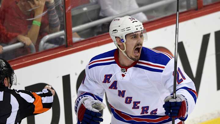 Chris Kreider leading Rangers' comeback vs. Capitals