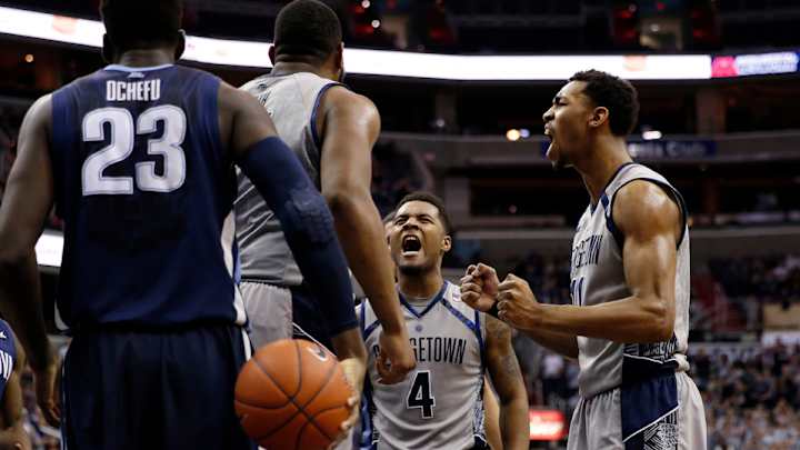 Unranked Georgetown blasts No. 4 Villanova, earning statement win
