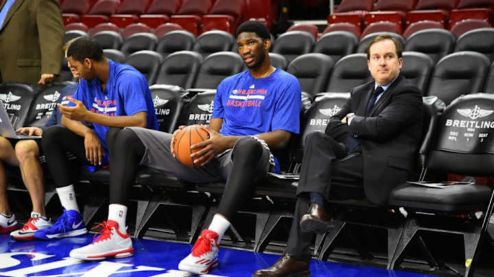 Joel Embiid teases LeBron James on Twitter after 76ers beat Cavs Joel Embiid teases LeBron James on Twitter after 76ers beat Cavs
