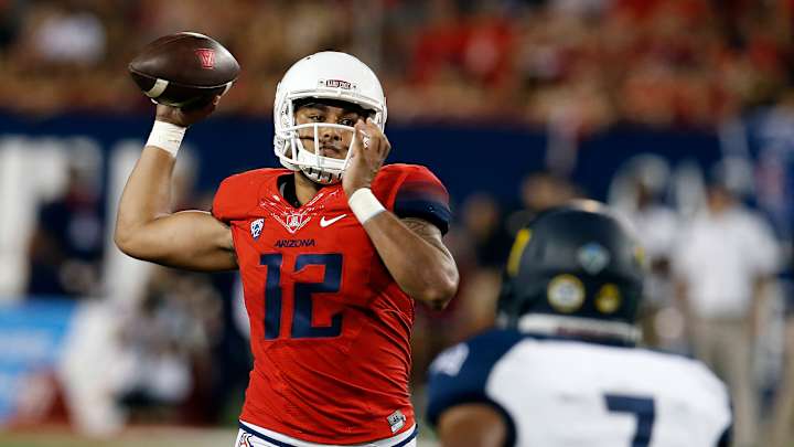 No. 20 Arizona sets records for offense in 77-13 rout of NAU