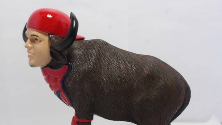 Nationals' minor league club giving away Wilson Ramos 'Buff-a-rine'