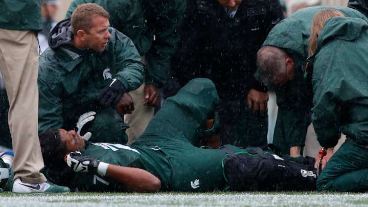 Michigan State left tackle Dennis Finley out for season Michigan State left tackle Dennis Finley out for season