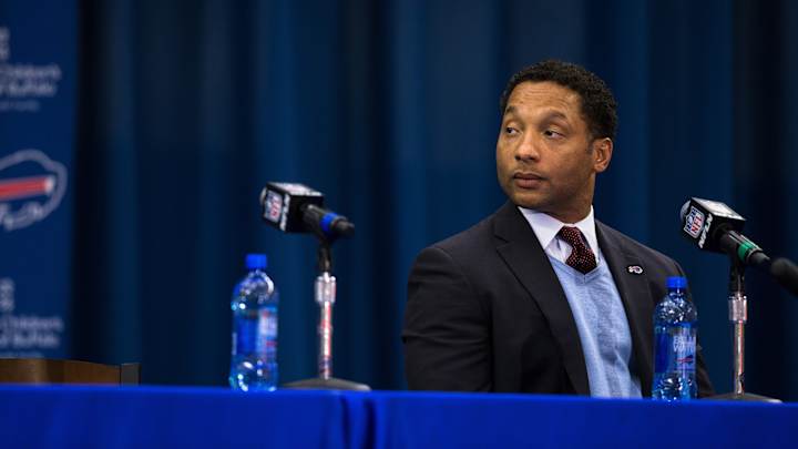 Buffalo Bills GM Doug Whaley: 'We are almost in quarterback purgatory' Buffalo Bills GM Doug Whaley: 'We are almost in quarterback purgatory'