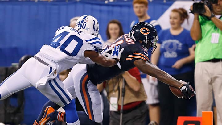 Clausen leads Bears back in 2nd half for 23-11 win at Indy Clausen leads Bears back in 2nd half for 23-11 win at Indy