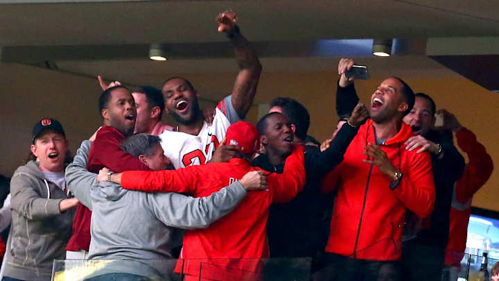 Photos: Celebrities are fans of the National Championship Game too