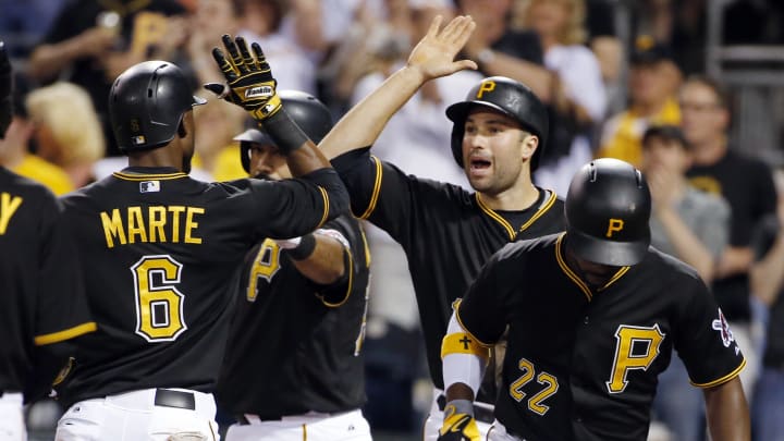 Marte homers, drives in 5 as Pirates beat Brewers 6-2 Marte homers, drives in 5 as Pirates beat Brewers 6-2