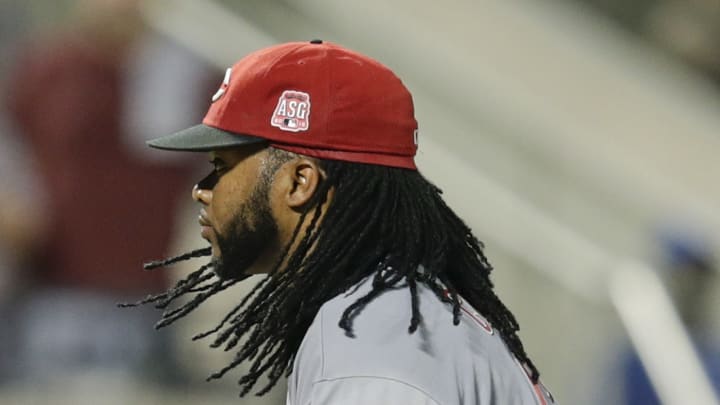 Cueto loses strike zone, Reds lose to light-hitting Mets