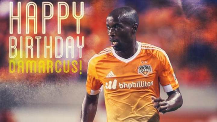 Houston Dynamo tweeted birthday wishes to DaMarcus Beasley too early