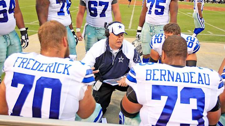 Cowboys asst. O-line coach Frank Pollack promoted to O-line coach