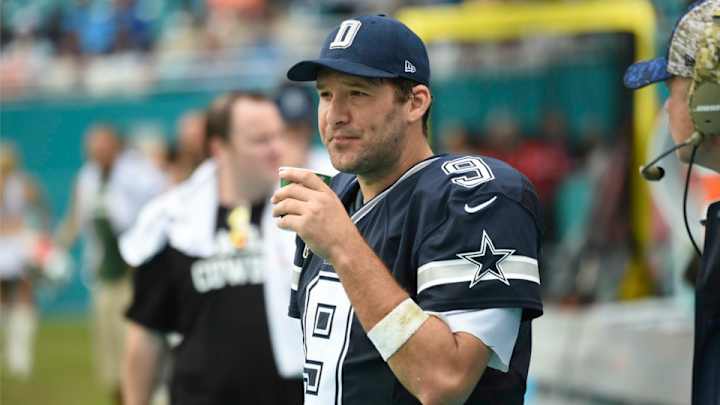 Tony Romo had a spooky sleepover on The Late Late Show