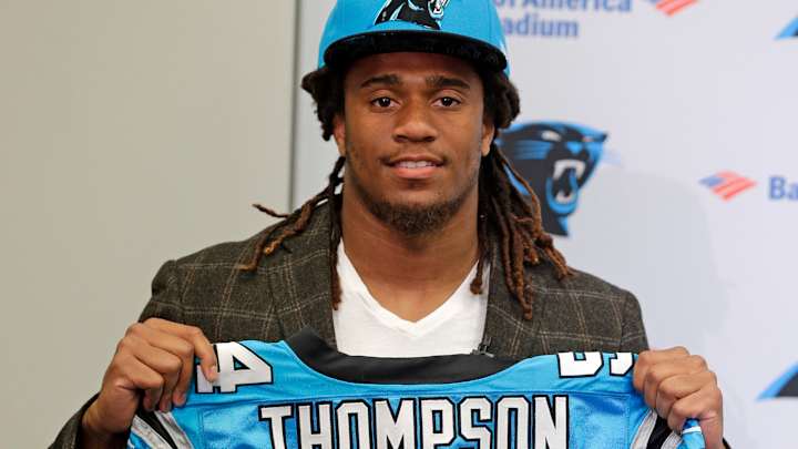 Panthers sign 1st rounder Thompson, 2 other draft picks
