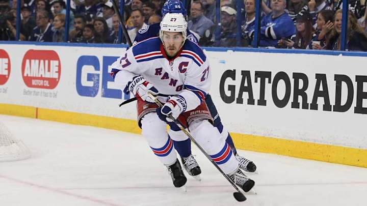 Rangers D Ryan McDonagh played with broken foot for 'a few games'