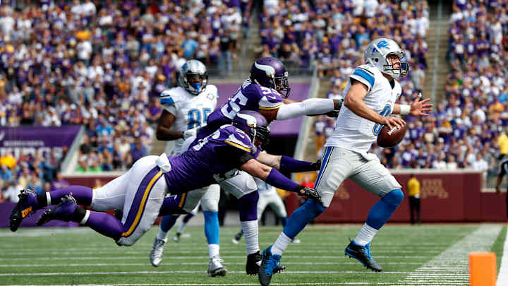 With Peterson 'back home,' Vikings top Lions 26-16 With Peterson 'back home,' Vikings top Lions 26-16