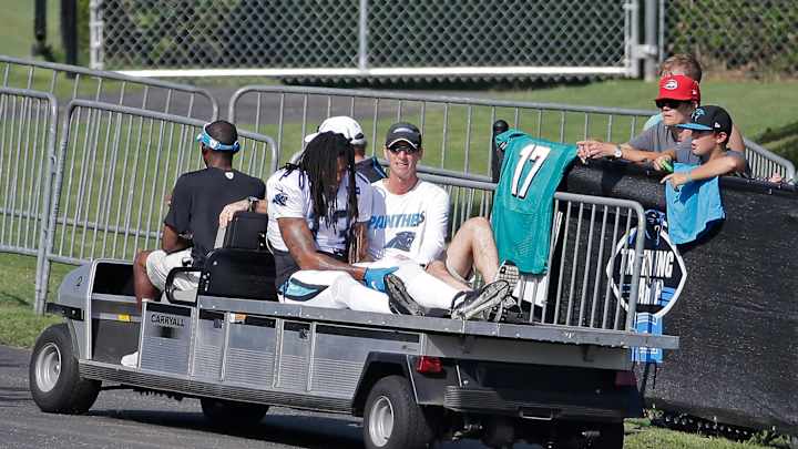 Injuries to Benjamin, Delmas mar Dolphins-Panthers scrimmage Injuries to Benjamin, Delmas mar Dolphins-Panthers scrimmage