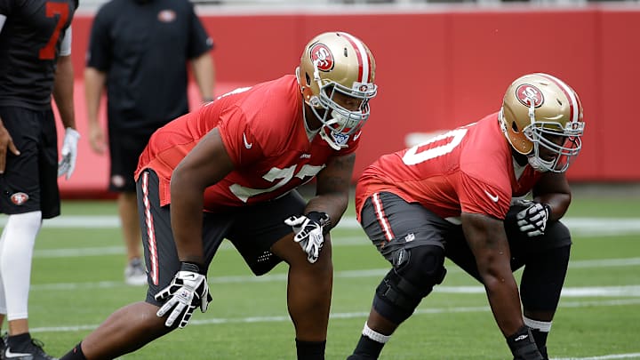 Rookie O-lineman Trent Brown finding way with 49ers