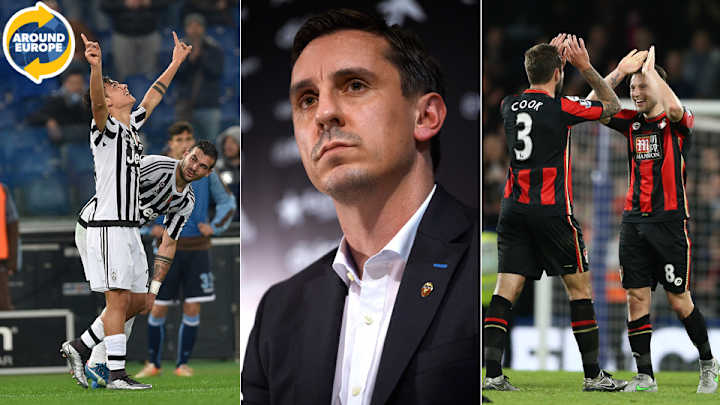 Around Europe: EPL giants fall; Gary Neville's challenge at Valencia