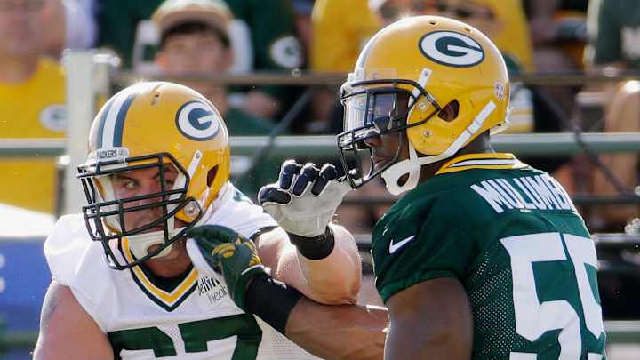 Packers offensive line hobbled in training camp Packers offensive line hobbled in training camp