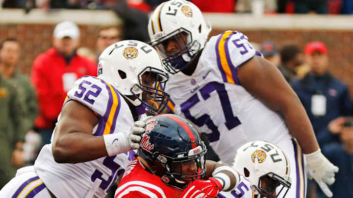 No. 25 Mississippi beats No. 17 LSU 38-17