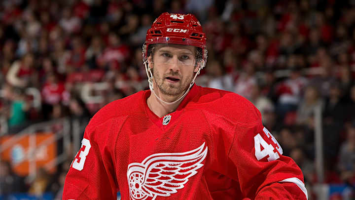 Darren Helm's daughter was born on the side of the highway