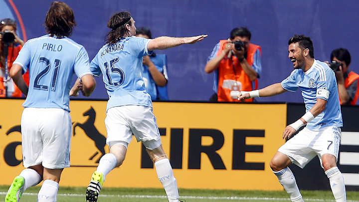 Villa scores two goals, Pirlo debuts in NYCFC's win over Orlando City Villa scores two goals, Pirlo debuts in NYCFC's win over Orlando City