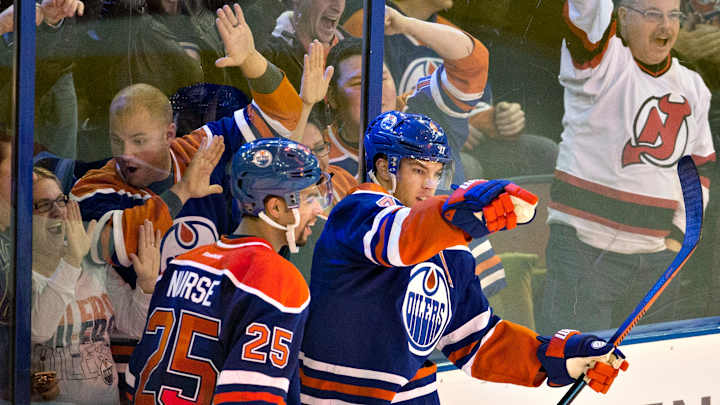 Hall scores in OT, Oilers beat Sharks 4-3 Hall scores in OT, Oilers beat Sharks 4-3