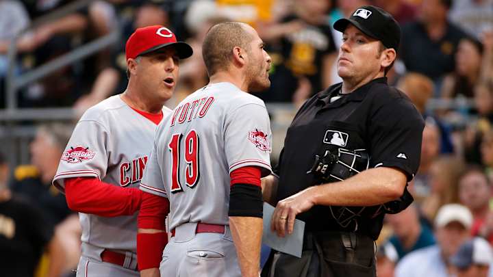 Reds' Joey Votto suspended for confrontation with umpire