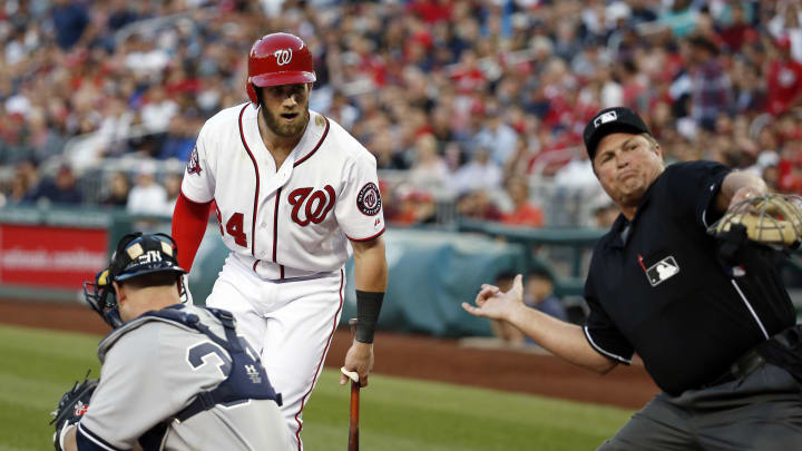 From HRs to ejections, rarely a dull moment for Bryce Harper