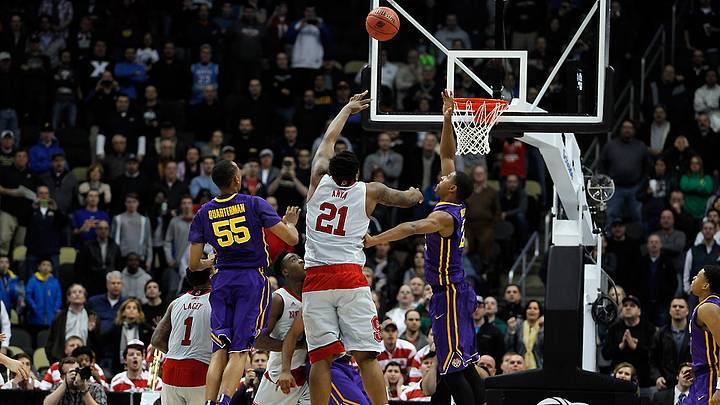 Beejay Anya's buzzer beater pushes N.C. State past LSU, into Round of 32 Beejay Anya's buzzer beater pushes N.C. State past LSU, into Round of 32