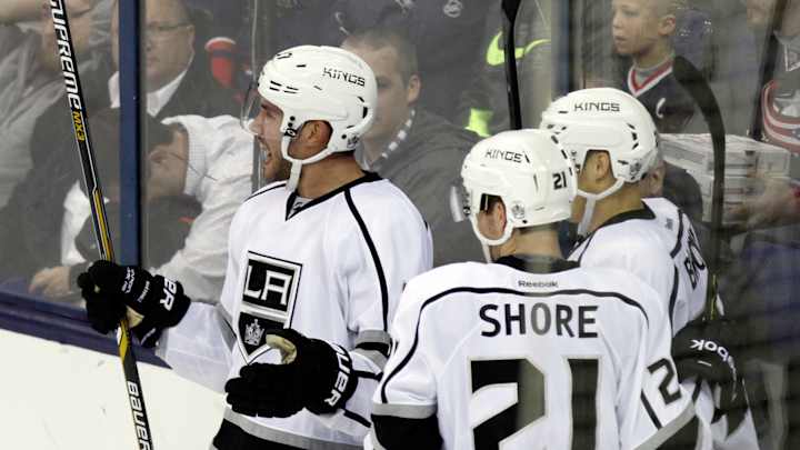 Martinez lifts Kings to Blue Jackets in OT