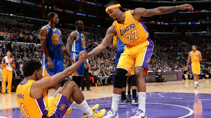 Lakers' Jordan Hill jokes that he dated Iggy Azalea before Nick Young