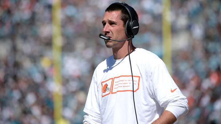 Report: Browns parting ways with OC Kyle Shanahan