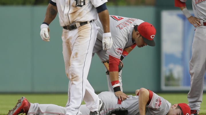 Reds' Byrd on way back, starter Moscot weighing surgery Reds' Byrd on way back, starter Moscot weighing surgery