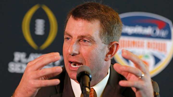 Clemson sends 3 players home for unspecified violations