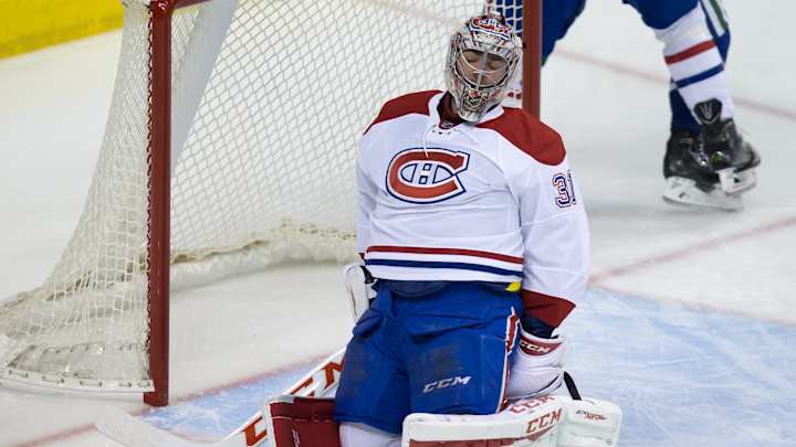 Canadiens goalie Carey Price out with lower-body injury