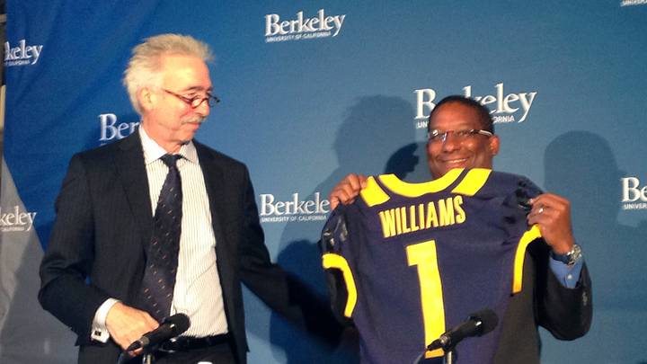 Cal introduces Michael Williams as new athletic director Cal introduces Michael Williams as new athletic director