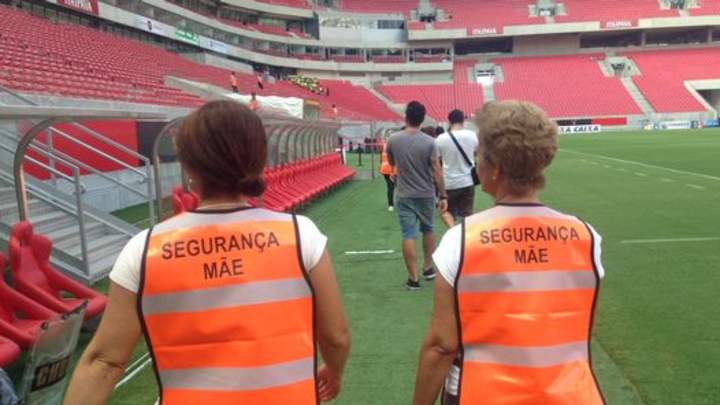 Brazilian soccer club hires moms as security to stop fan violence