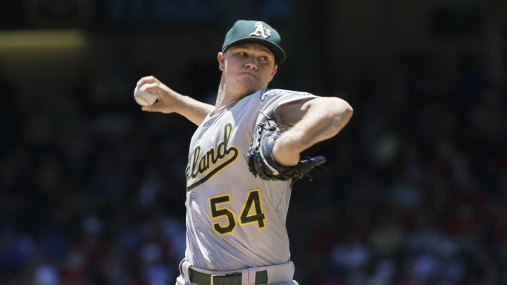 Gray to miss start for A's vs. Rockies with illness Gray to miss start for A's vs. Rockies with illness