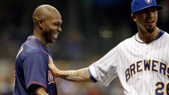 Brewers' big 1st inning backs Lohse in 10-4 win over Twins