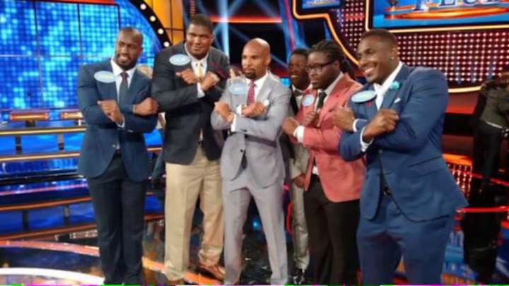 Vernon Davis has wonderful Family Feud answers