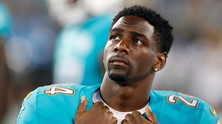 Video: Dolphins CB Brice McCain makes one-handed interception Video: Dolphins CB Brice McCain makes one-handed interception